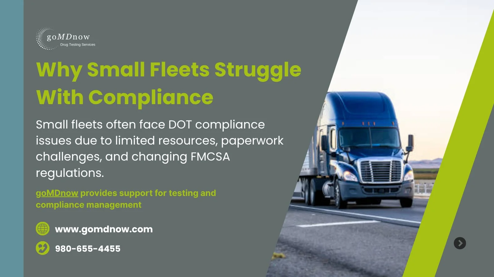 Why Small Trucking Fleets Fail Compliance More Often