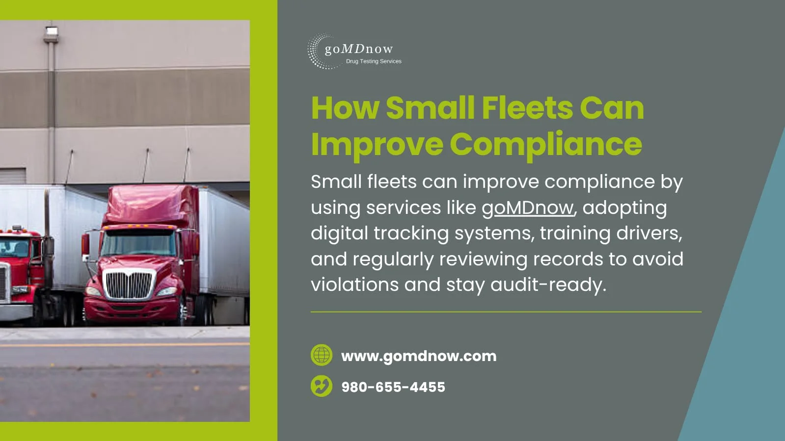 How Small Fleets Can Improve Compliance