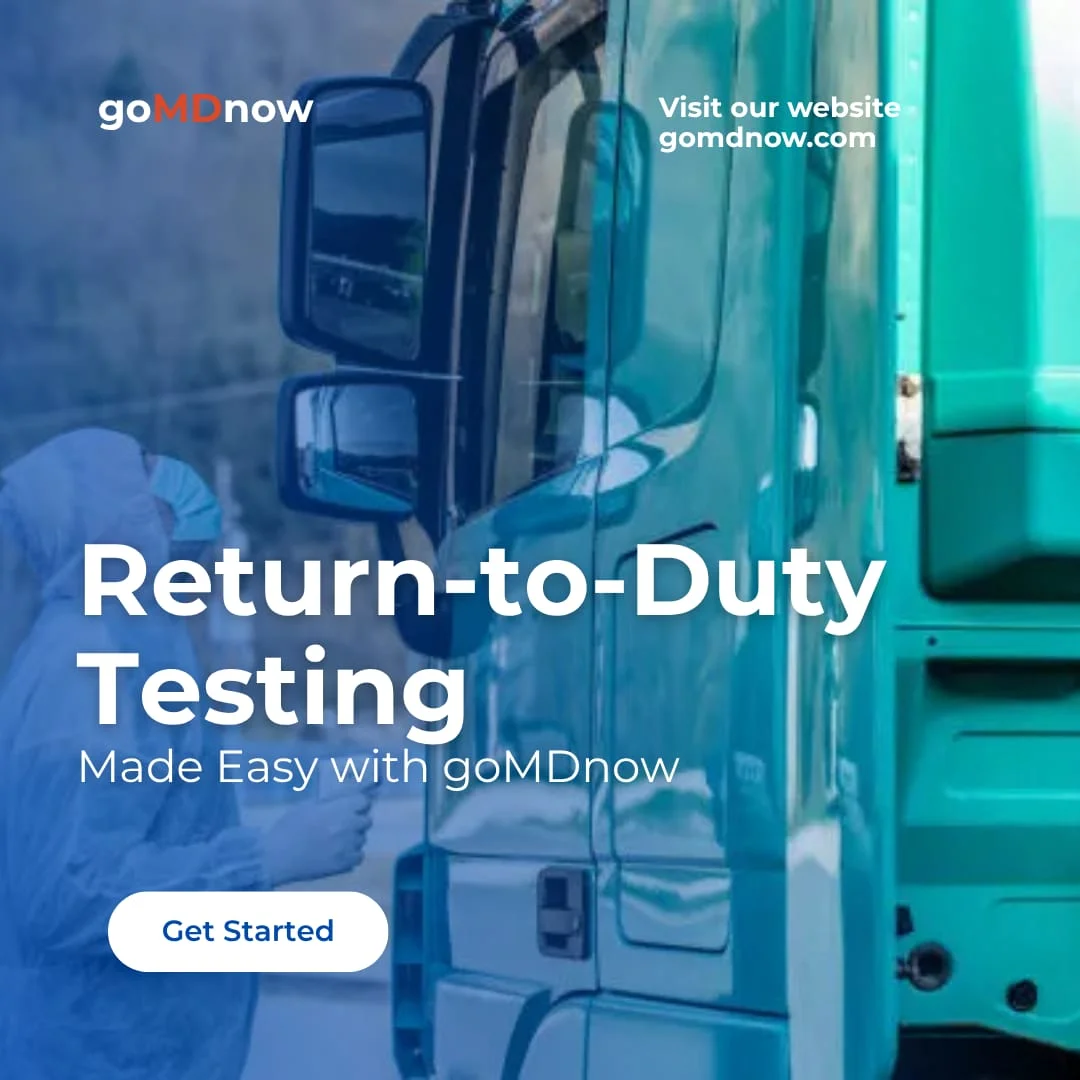 DOT Return to Duty Drug Test and Follow-Up Schedule
