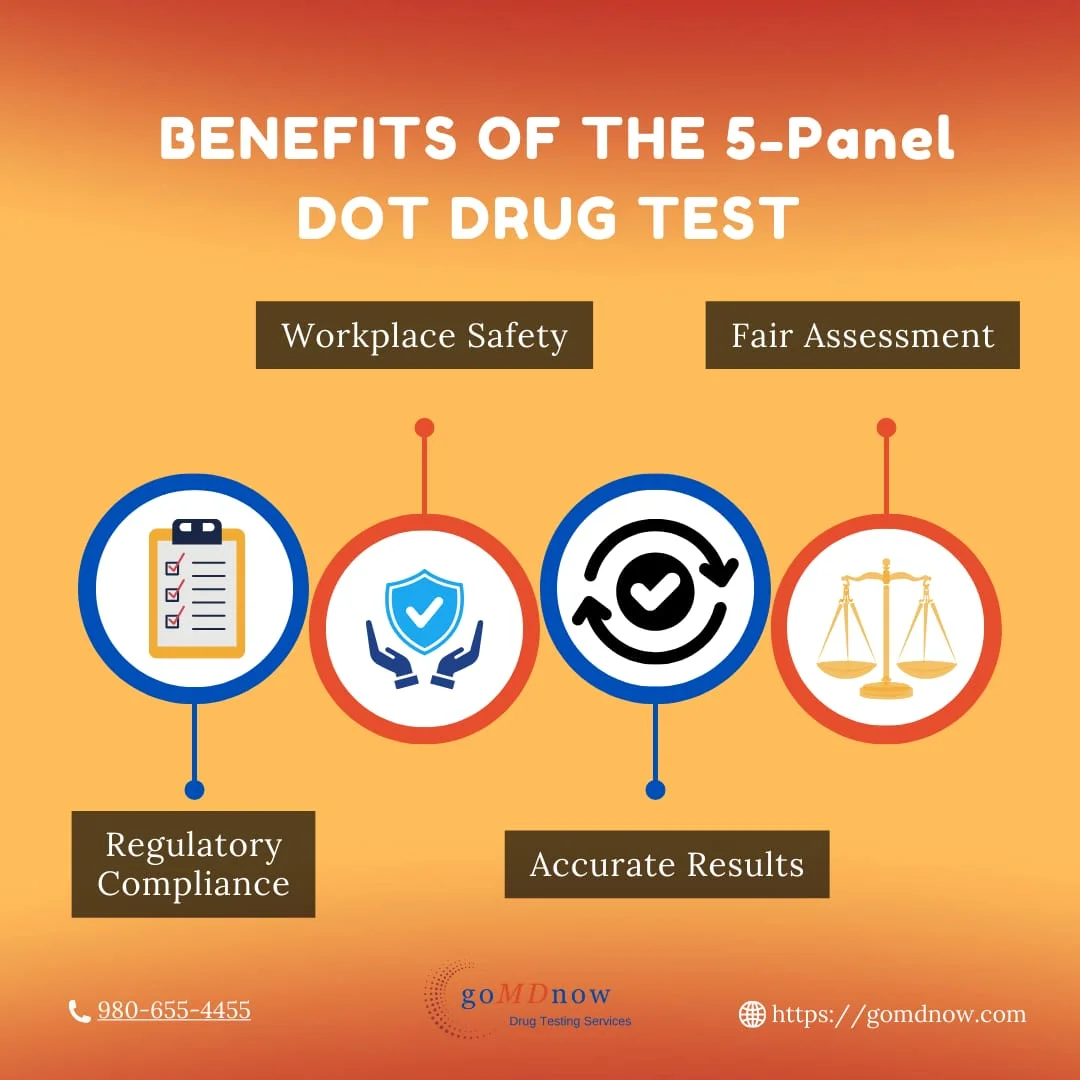 Benefits of DOT 5-Panel testing