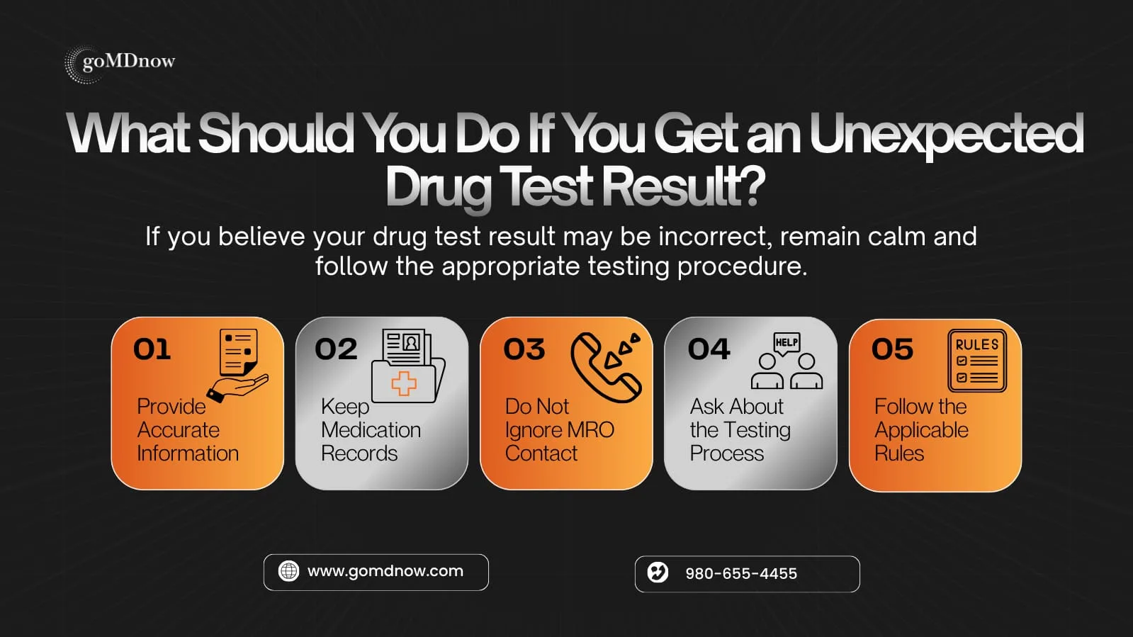 What Should You Do If You Get an Unexpected Drug Test Result - 5 Action Steps