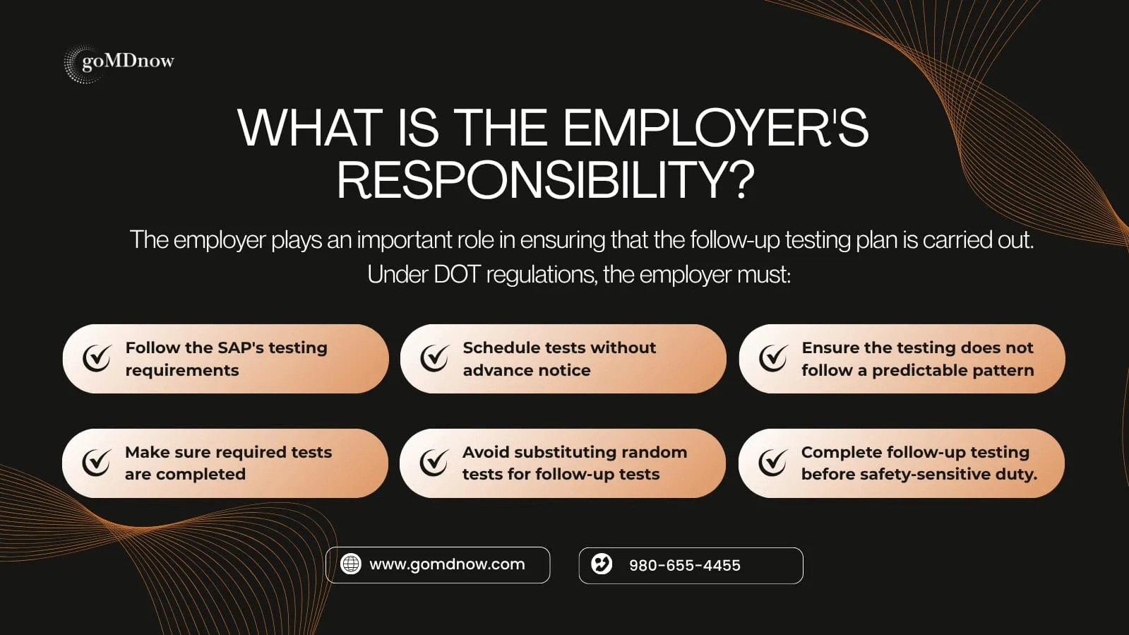 What Is the Employer's Responsibility in DOT Follow-Up Testing