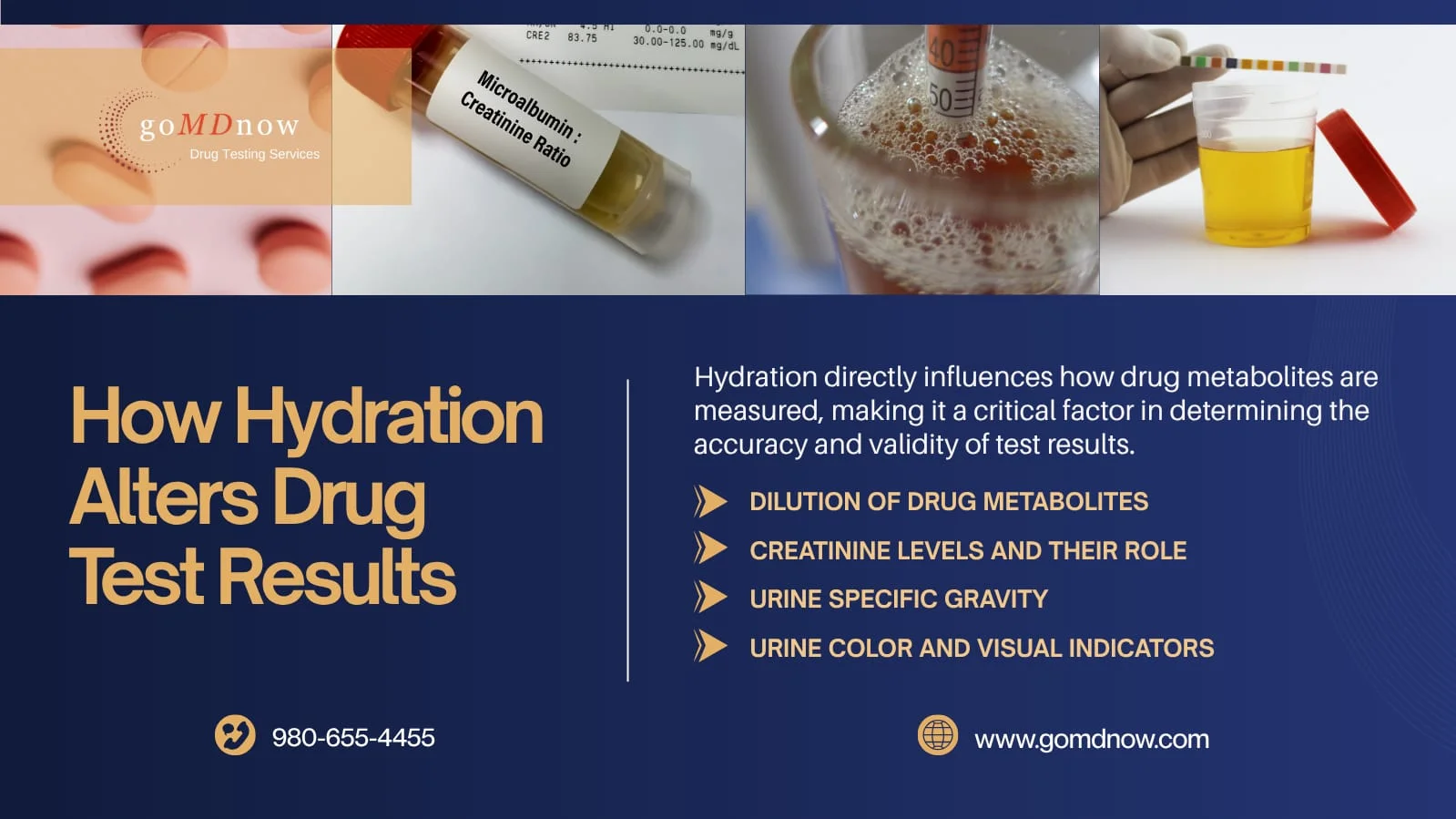 How Hydration Alters Drug Test Results?