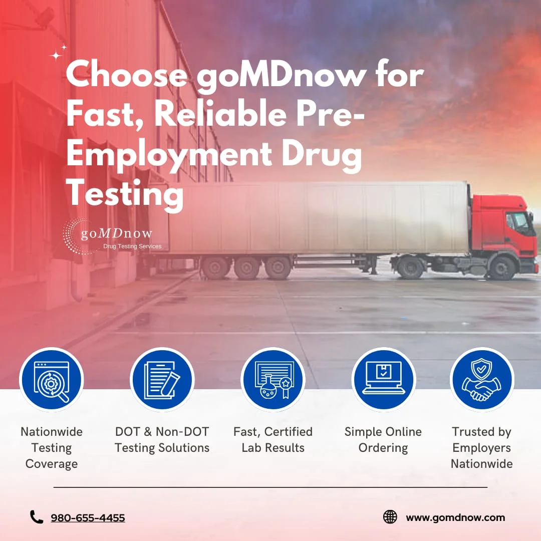 Why Use goMDnow for Pre-Employment Drug Testing?