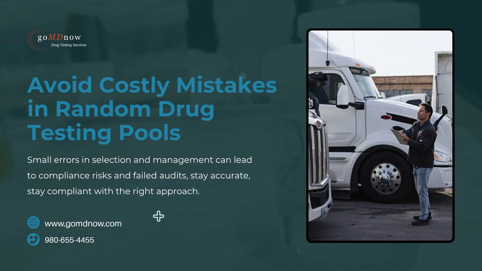 Common Mistakes in Random Drug Testing Pools