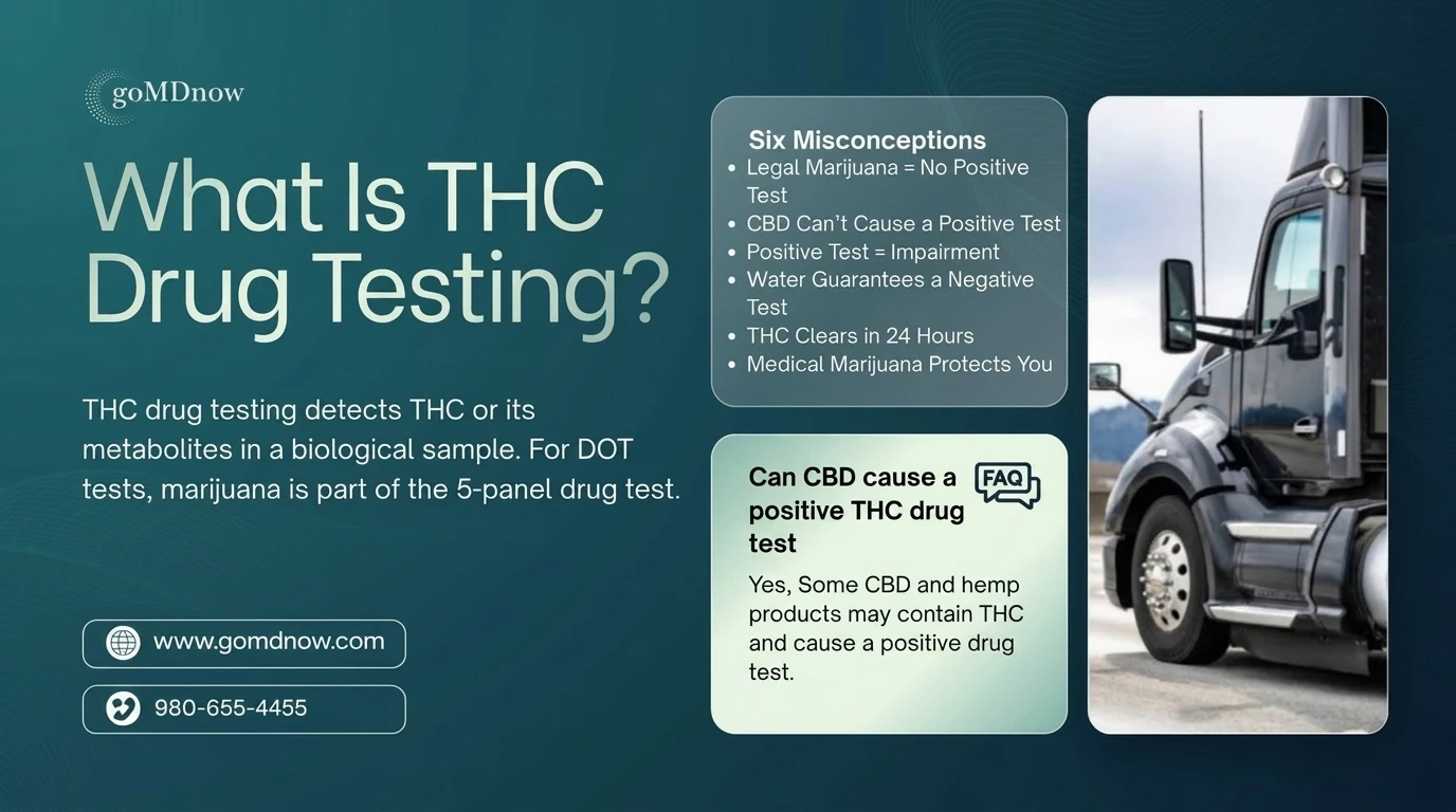 What Is THC Drug Testing — Six Misconceptions Summary