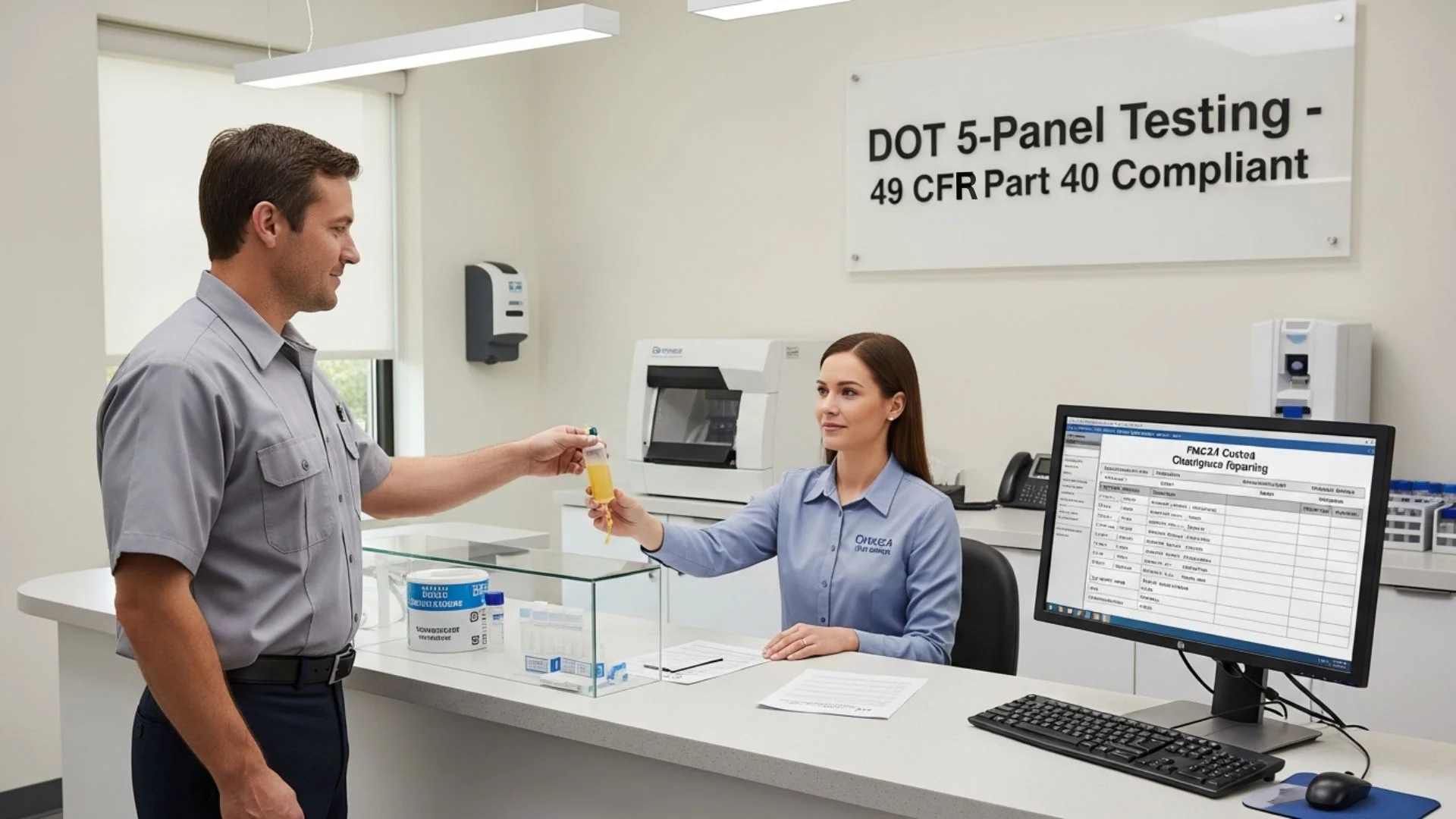 DOT 5-Panel Urine Drug Test: Essential Screening for Transportation and Safety-Sensitive Roles
